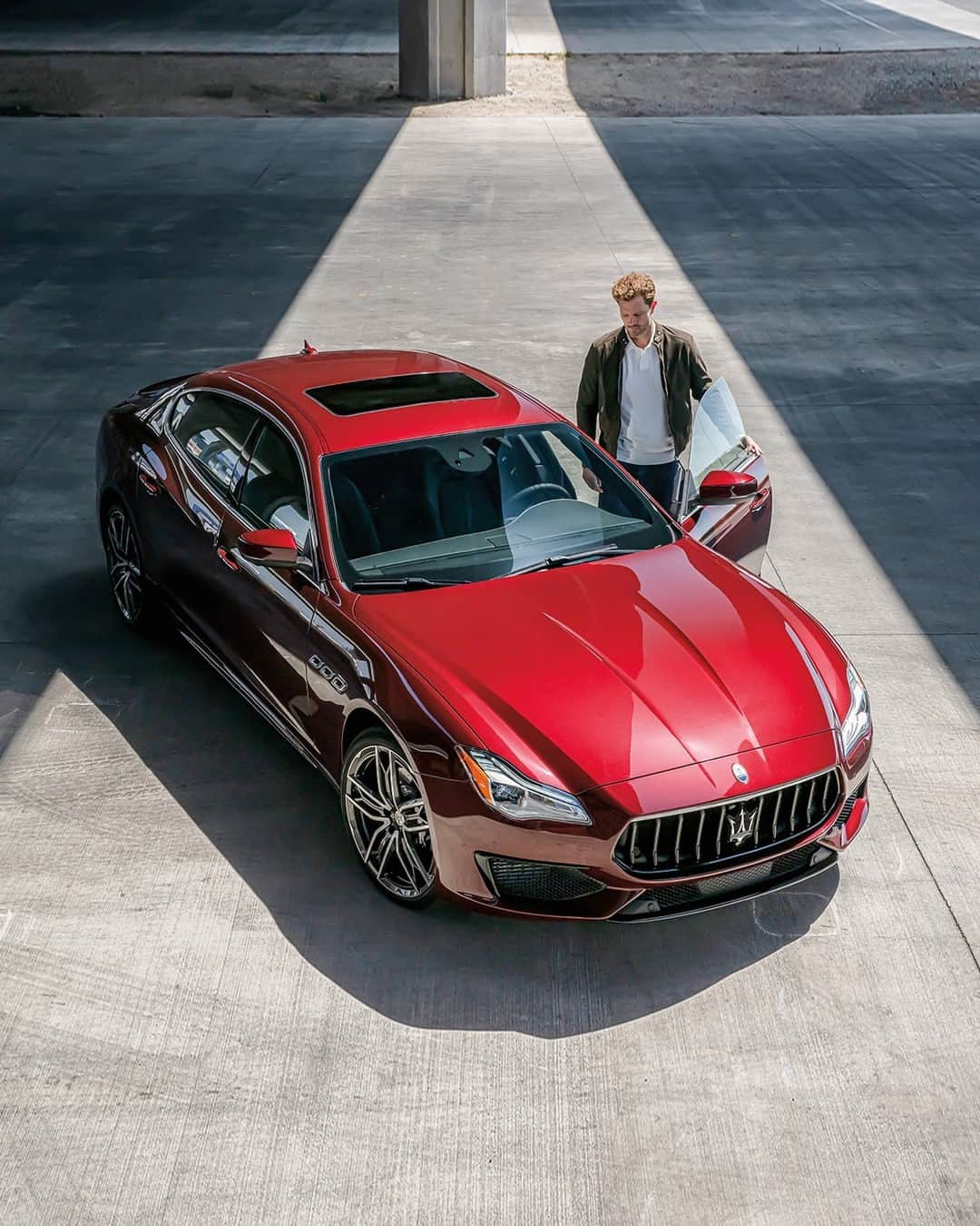 マセラティのインスタグラム：「Faster by design since 1963.⁣ Join us tomorrow to celebrate 60 years of the Maserati Quattroporte.⁣ #Maserati #MaseratiQuattroporte」