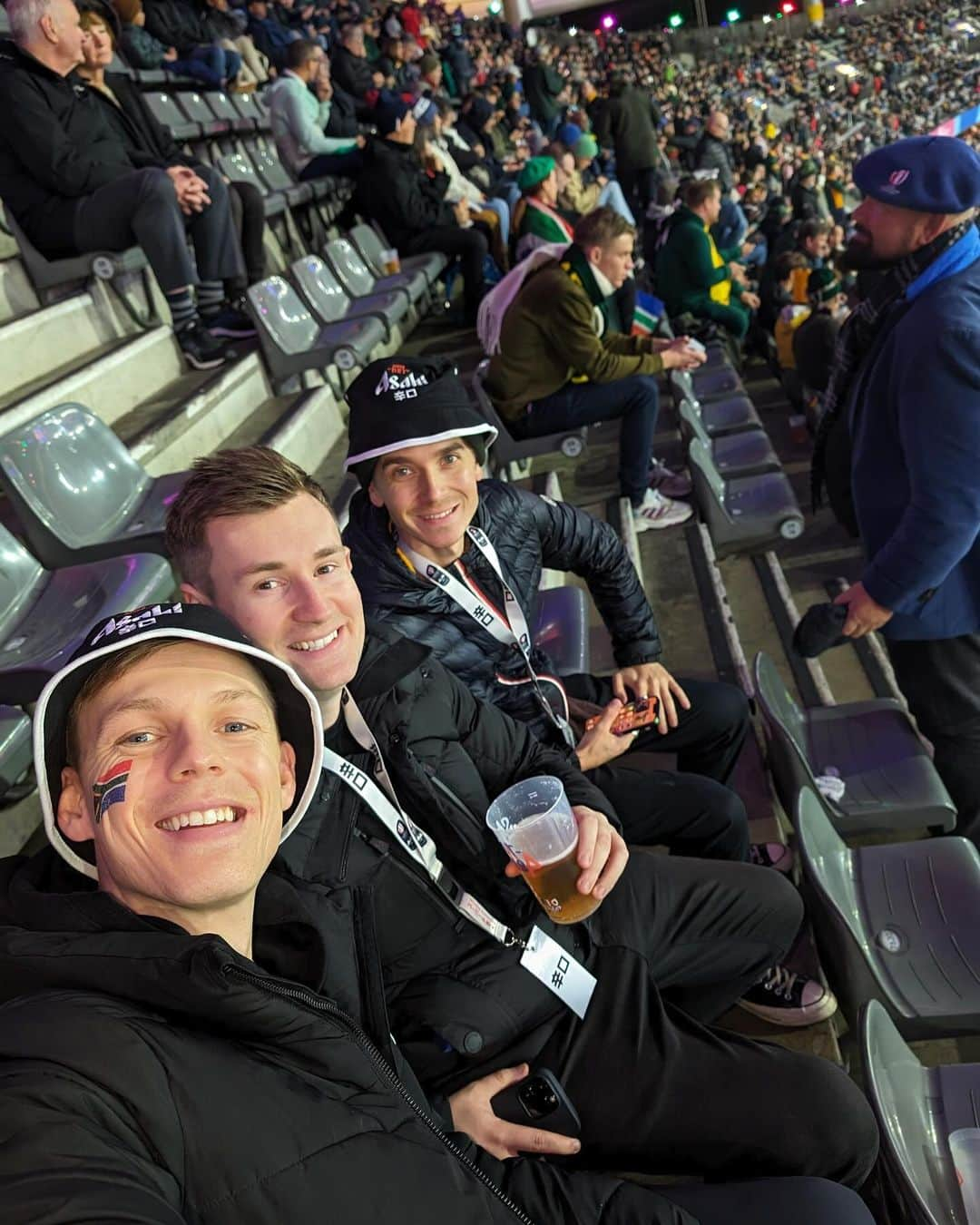 カスパー・リーさんのインスタグラム写真 - (カスパー・リーInstagram)「photo dump from a trip to Paris that I’ll never forget !! Watching South Africa win the Rugby World Cup 2023 Final AGAIN - huge thank you to @asahisuperdryuk for inviting us, I still can’t believe it #giftedtrip #beyondexpected #drinkresponsibly bedrinkaware.co.uk」10月29日 23時12分 - caspar_lee