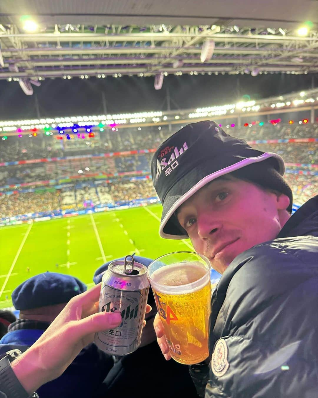 カスパー・リーさんのインスタグラム写真 - (カスパー・リーInstagram)「photo dump from a trip to Paris that I’ll never forget !! Watching South Africa win the Rugby World Cup 2023 Final AGAIN - huge thank you to @asahisuperdryuk for inviting us, I still can’t believe it #giftedtrip #beyondexpected #drinkresponsibly bedrinkaware.co.uk」10月29日 23時12分 - caspar_lee