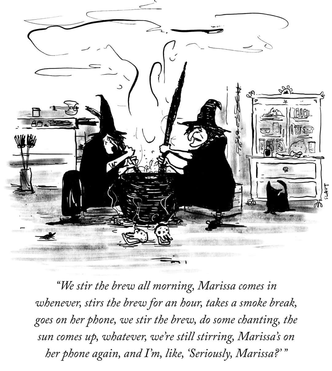 The New Yorkerのインスタグラム：「A cartoon by @slautow, from 2018.  #NewYorkerCartoons」