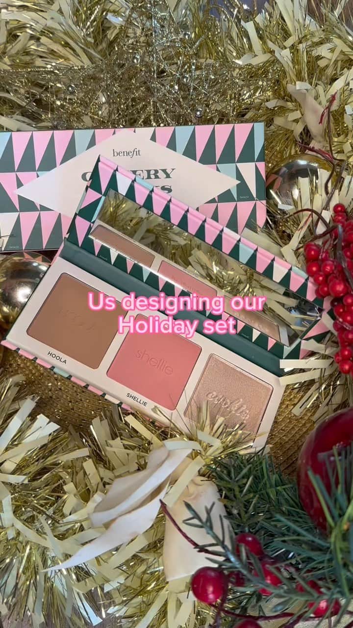 Benefit Cosmetics UKのインスタグラム：「We’ll take that raise now please💅  #beauty #holiday2023 #asmr」