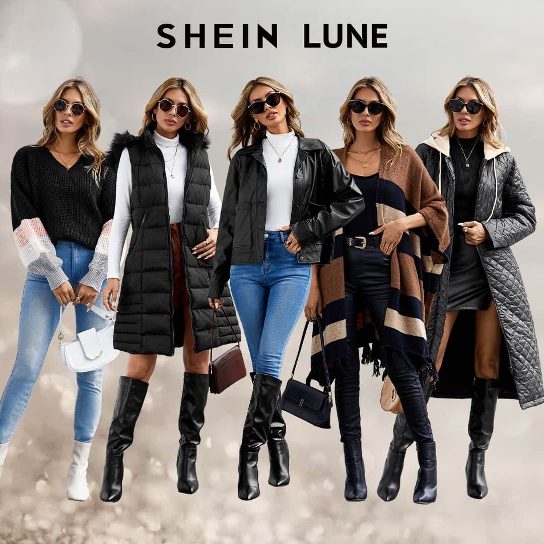 SHEINのインスタグラム：「Cool fall fits right this way 🍁 Which outfit are you wearing first?  SHEIN collections for all ages  #SHEINCollections #ForAllAges」