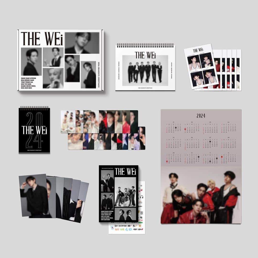 WEiのインスタグラム：「위아이(WEi) 2024 SEASON’S GREETINGS [THE WEi] PREVIEW  #위아이 #WEi  #THE_WEi」