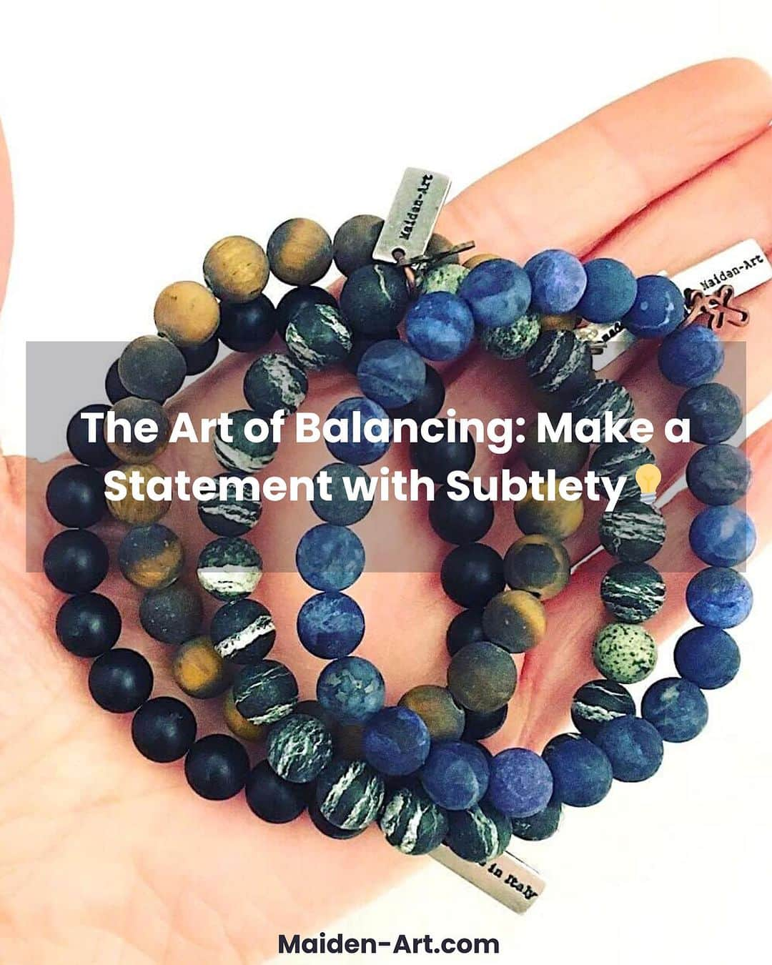 メイデンアートのインスタグラム：「Elevate your style with #EcoFriendlyElegance! Explore stunning sustainable jewelry at Maiden Art. 💍💚 Visit https://www.maiden-art.com today!」