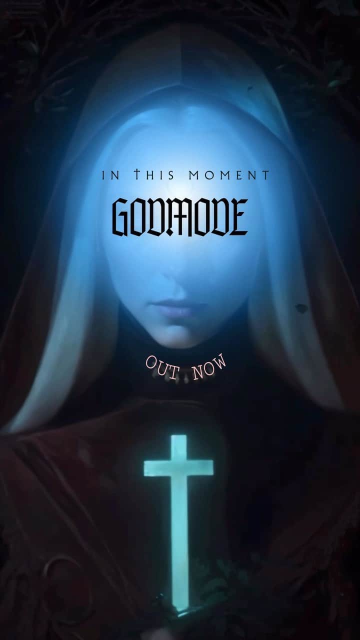 マリア・ブリンクのインスタグラム：「➕GODMODE ➕ is out now and pre-pro for the KISS OF DEATH TOUR is in full motion . What new songs would you like to see live ?   @inthismomentofficial  @iceninekills  @avatarmetal  @nydrock」