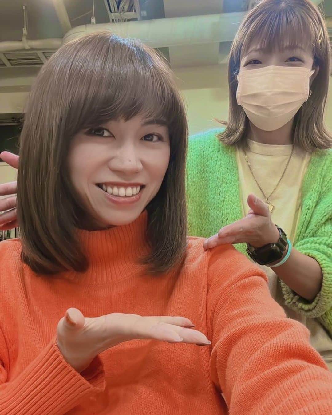 小林アナのインスタグラム