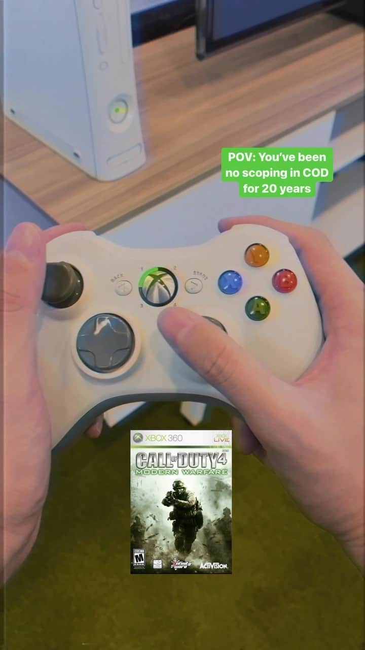 Xboxのインスタグラム：「Happy 20th Birthday Call of Duty! Here’s to more 360 No Scopes.​」