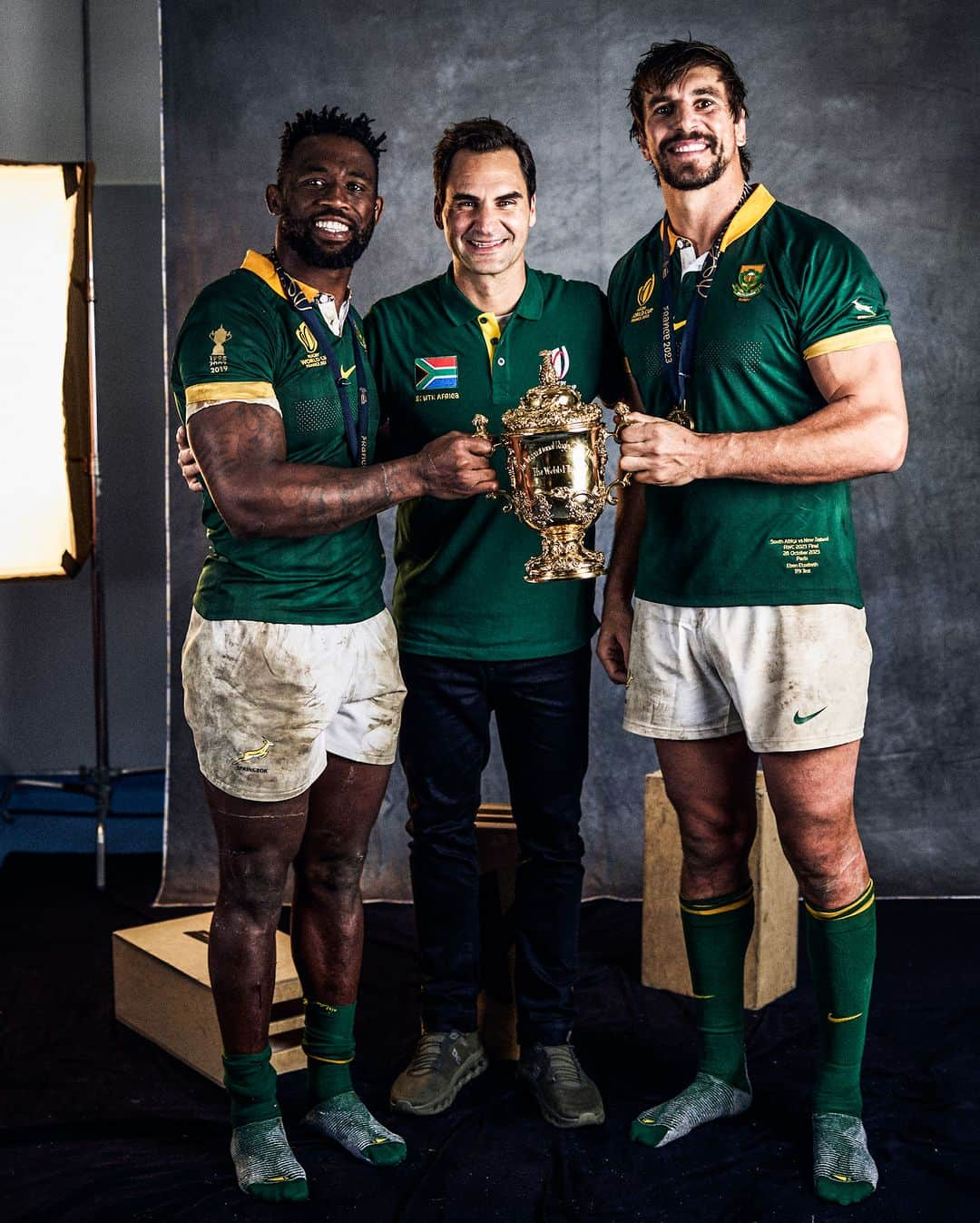 ラグビー南アフリカ代表さんのインスタグラム写真 - (ラグビー南アフリカ代表Instagram)「About last night 🤩 #Springboks #StrongerTogether  📸 World Rugby」10月30日 1時30分 - bokrugby