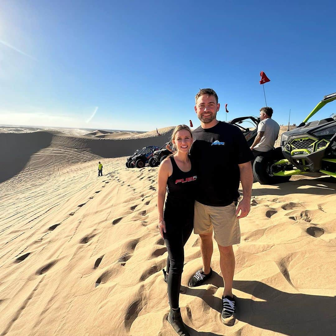 コーディー・ウォーカーのインスタグラム：「It’s a whole nother level out here in Glamis! I have been enlightened. What a great group of people - thank you for the warm welcome into the Family @polarisrzr Genuinely excited for what we do next! #polarisrzr #camprzr」