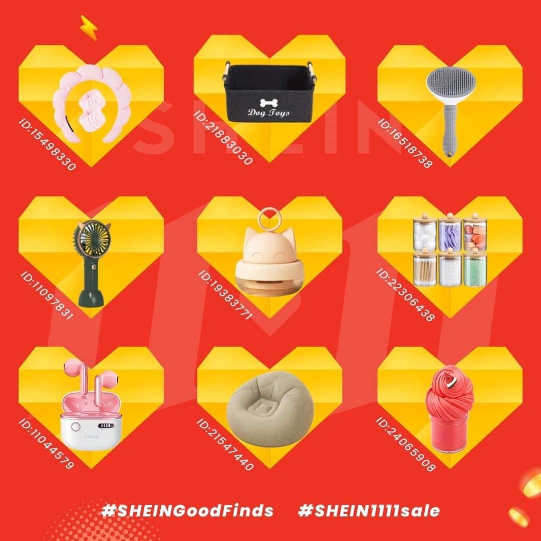 SHEINのインスタグラム：「Don't leave the most important person off your holiday gift list: YOU! 🎁🥰 Treat yourself to all your szn essentials at our #SHEIN1111sale with next-level savings on #SHEINGoodFinds 👜🌼💃  🔗:https://shein.shop/va7v933」