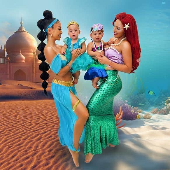 リアン Vさんのインスタグラム写真 - (リアン VInstagram)「“Part Of Your World” is a “A Whole New World” 🎶🕌🧜‍♀️ Love when Disney princesses come together 💫  Graphics : @drearosegraphix」10月30日 2時42分 - lianev