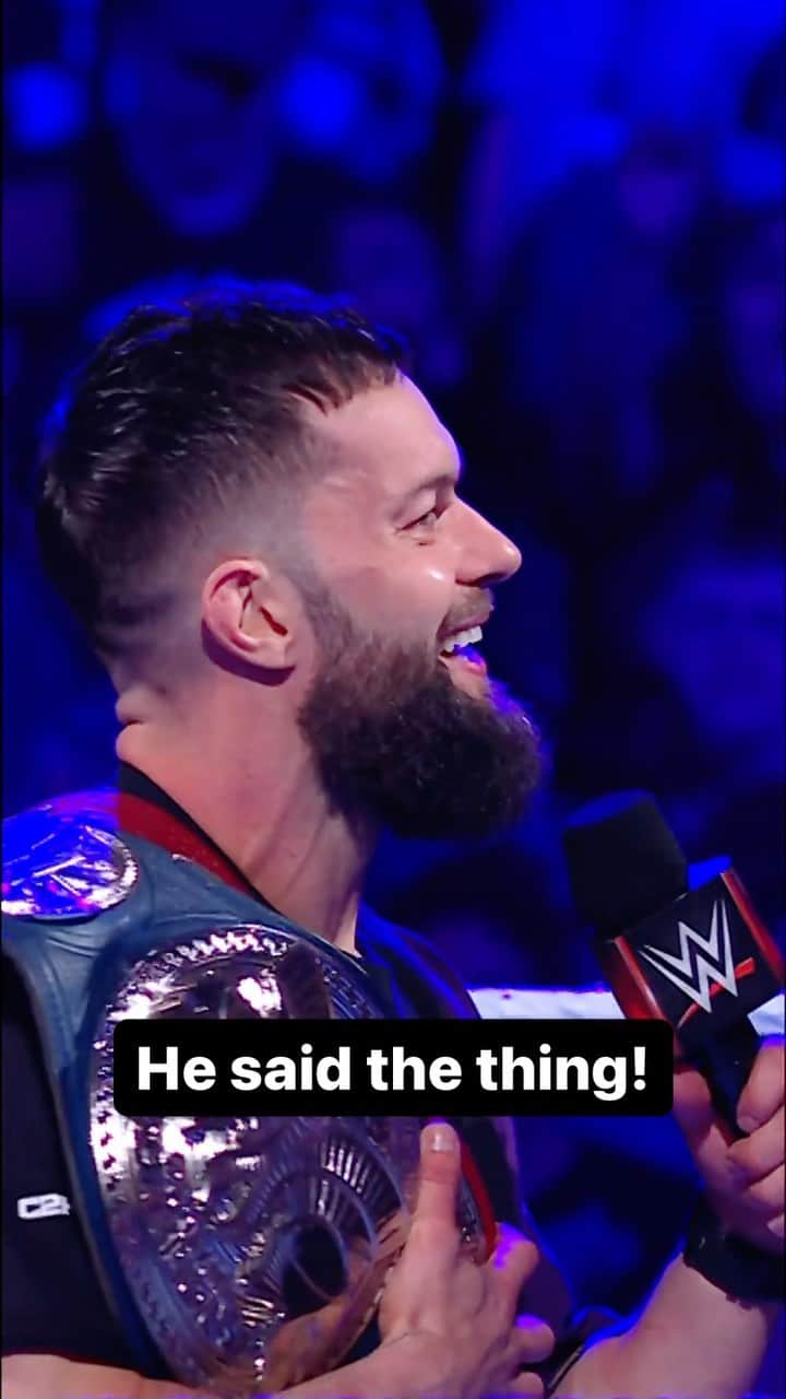 WWEのインスタグラム：「@finnbalor attempted his best @archerofinfamy impression」