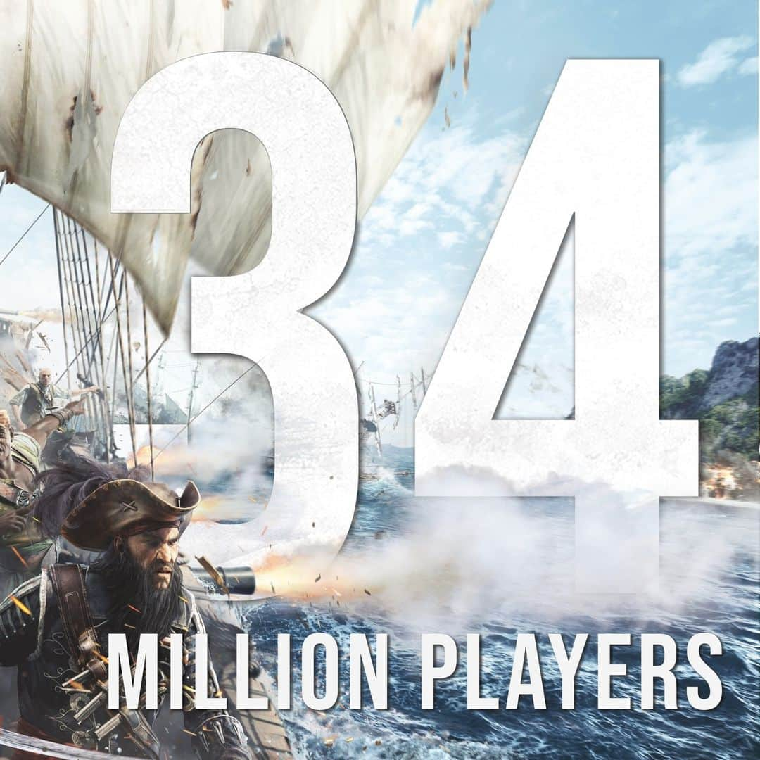 アサシン クリードさんのインスタグラム写真 - (アサシン クリードInstagram)「Today, we're celebrating the 10th anniversary of Assassin's Creed IV Black Flag!  Over 34 million pirates have embarked on this unforgettable adventure through the Caribbean. Thank you for taking this journey with us! What is your favorite memory from the game?  #AssassinsCreed」10月30日 4時00分 - assassinscreed