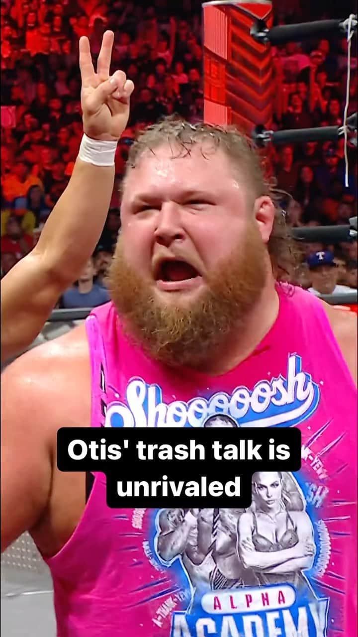 WWEのインスタグラム：「“Sorry, gentlemen, but that’s how you get the hams going”」