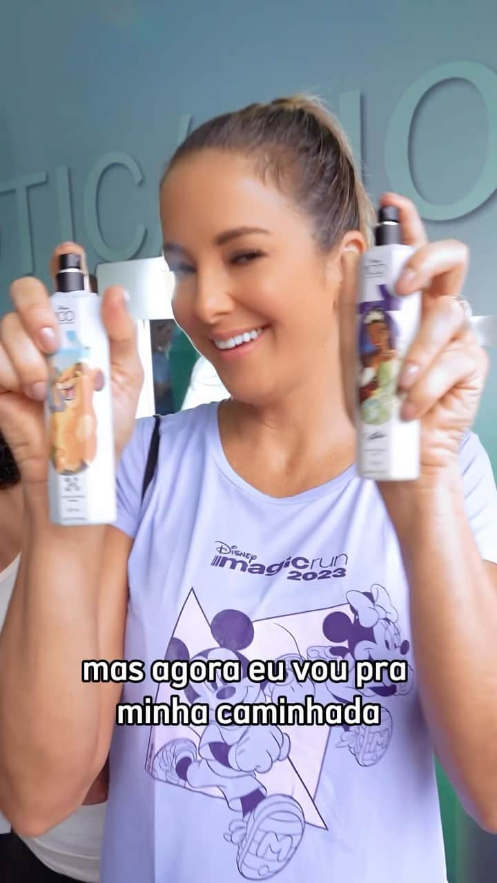 Tic iPinheiroのインスタグラム：「O dia começou cedo e mágico por aqui ✨ Obrigada @oboticario pelo convite para participar da #DisneyMagicRun e também por essa linha de produtos que são tão especiais para nossas crianças e que estão na nossa memória eternamente 🥰   #BotiNaDisneyRun #MomentoDisney100」