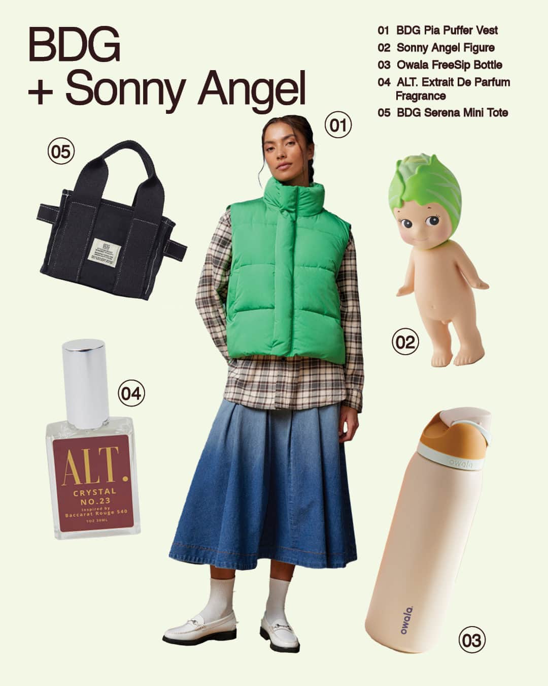 Urban Outfittersのインスタグラム：「Looks inspired by our current favorite (mini) influencers: Sonny Angel, Monchhichi, and Miffy. Tag yourself ❤️」