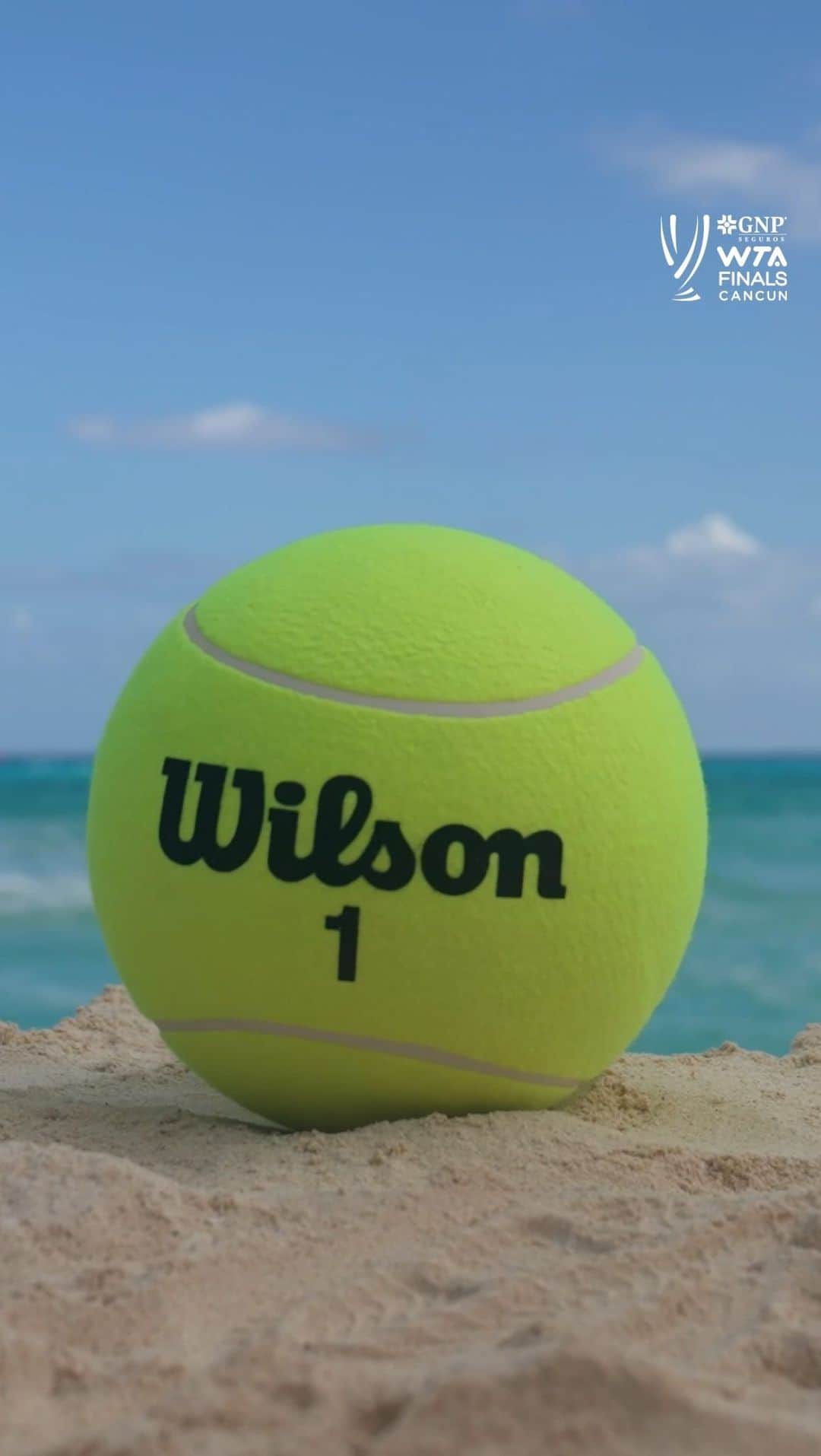 WTA（女子テニス協会）のインスタグラム：「¡Bienvenido a Cancún!  #WTAFinals」