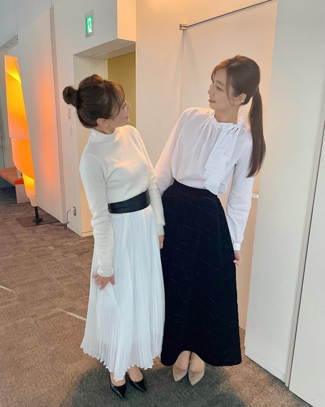 林田美学さんのインスタグラム写真 - (林田美学Instagram)「かっこよくて、可愛い先輩☺️🩵 春はお花見、夏はかき氷…食べそびれましたが、秋は何しましょ🫶🏻  #はたぴさん #happybirthday」10月15日 21時17分 - minorihayashida
