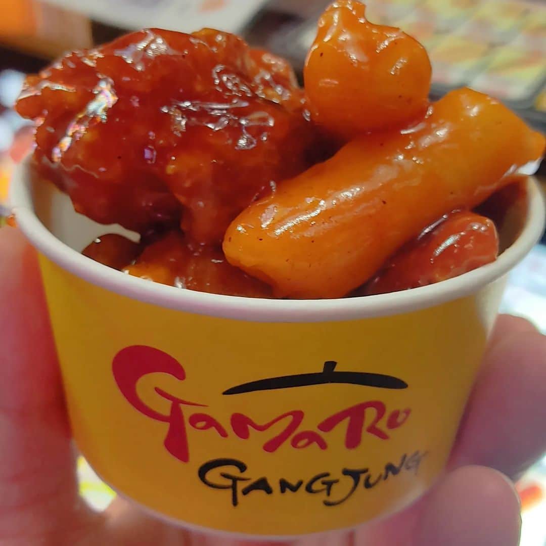 のインスタグラム：「#ヤンニョムチキン」