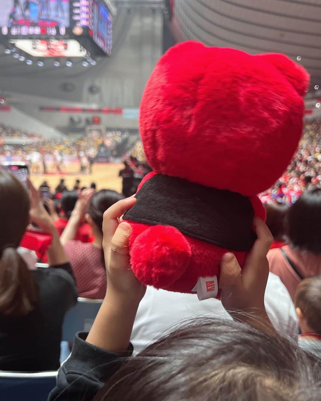 安田美沙子さんのインスタグラム写真 - (安田美沙子Instagram)「昨日は、家族で開幕戦へ⛹️‍♂️🏀  いくら忙しくても、この時だけは家族の集結する時間になってきた☺️  ワールドカップぶりの生観戦は、以前とまた違う空気が漂っていて。。  ALVARK東京VS宇都宮BREX のかっこいい選手たちのプレイを息子と熱く応援してきました！！  第ゼロ感の合唱に参加も出来たし、鳥肌ものの時間でした。  もう試合見に行きたい。。。  #bleague  #basketball  #開幕戦 @alvark_tokyo  @utsunomiyabrex_official  @b.league_official」10月15日 21時25分 - yasuda_misako