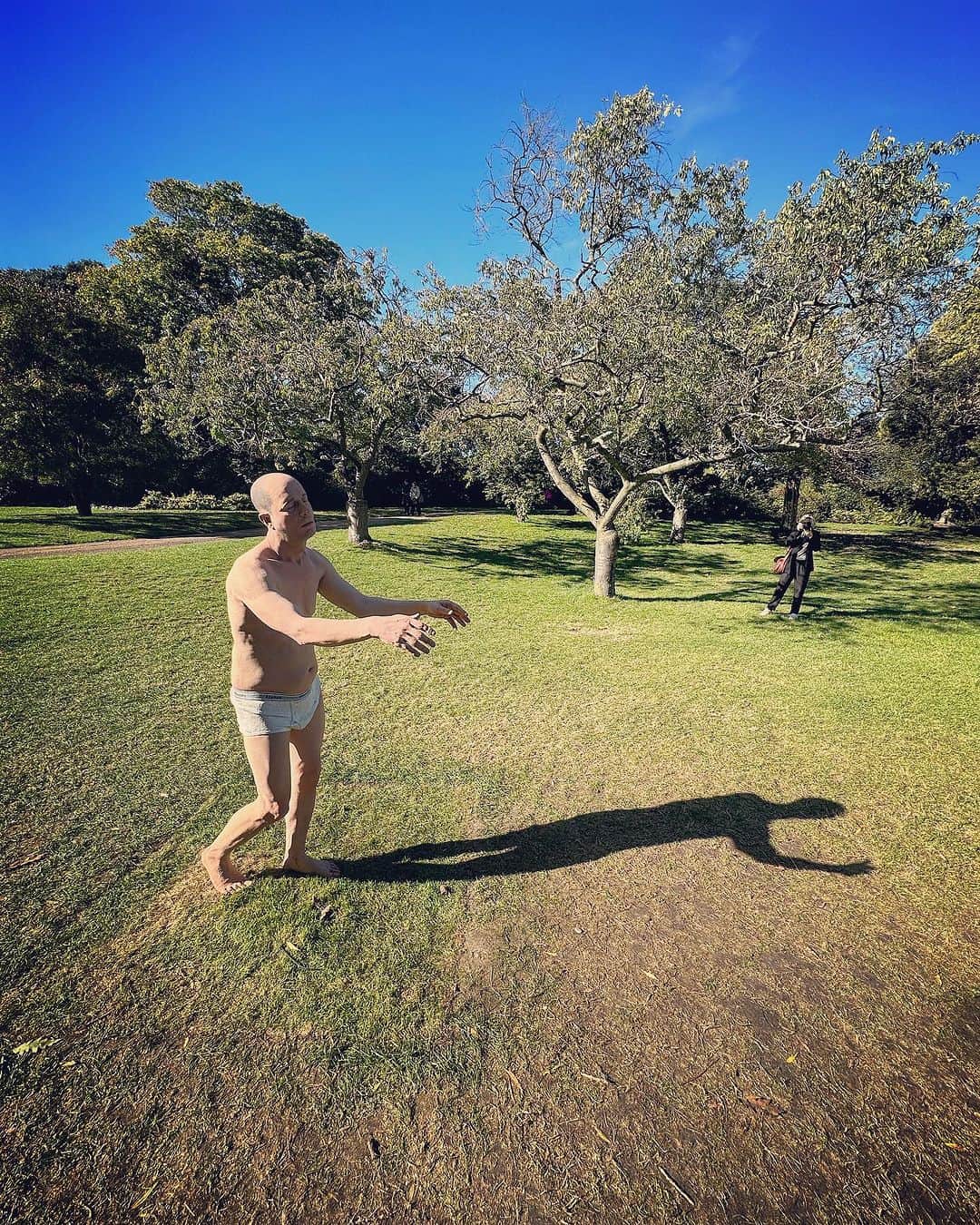 デビッド・モリシーのインスタグラム：「Frieze!」