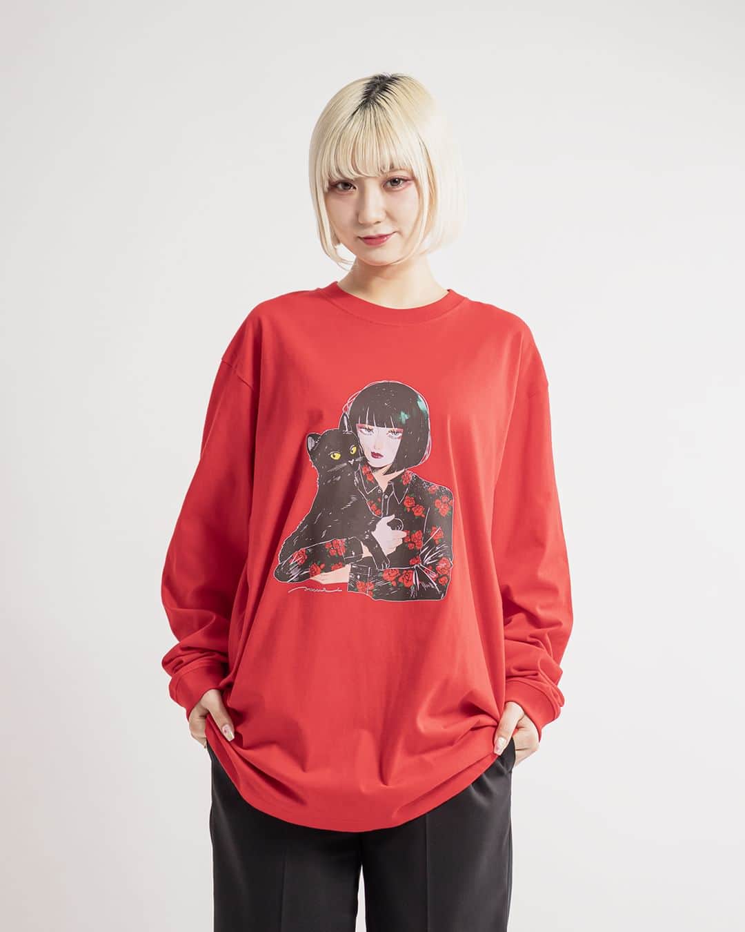 のインスタグラム：「【nowri × &ellecy Collaborate Collection】 10.19 thu～先行発売開始 3F &ellecyでは、イラストレーター「nowri」描きおろしのコラボレートコレクションを先行発売します。 詳しくはショップまでお問い合わせください。 ＜&ellecy＞ @and_ellecy_harajuku TEL：03-5413-5330 　　 #ラフォーレ原宿 #Laforetharajuku #原宿 #harajuku #andellecy #アンドエルシー」