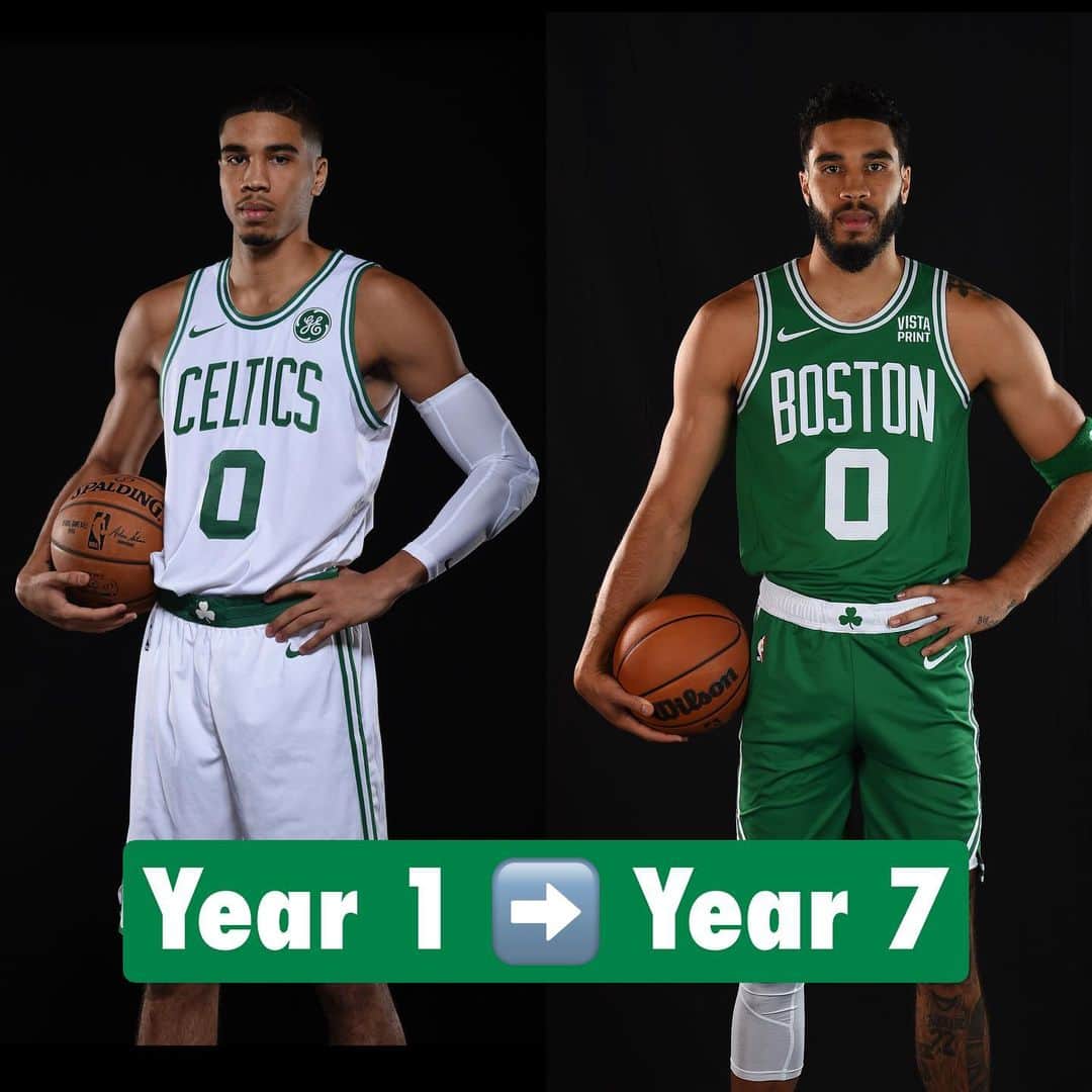 ボストン・セルティックスのインスタグラム：「szn seven incoming ☘️」