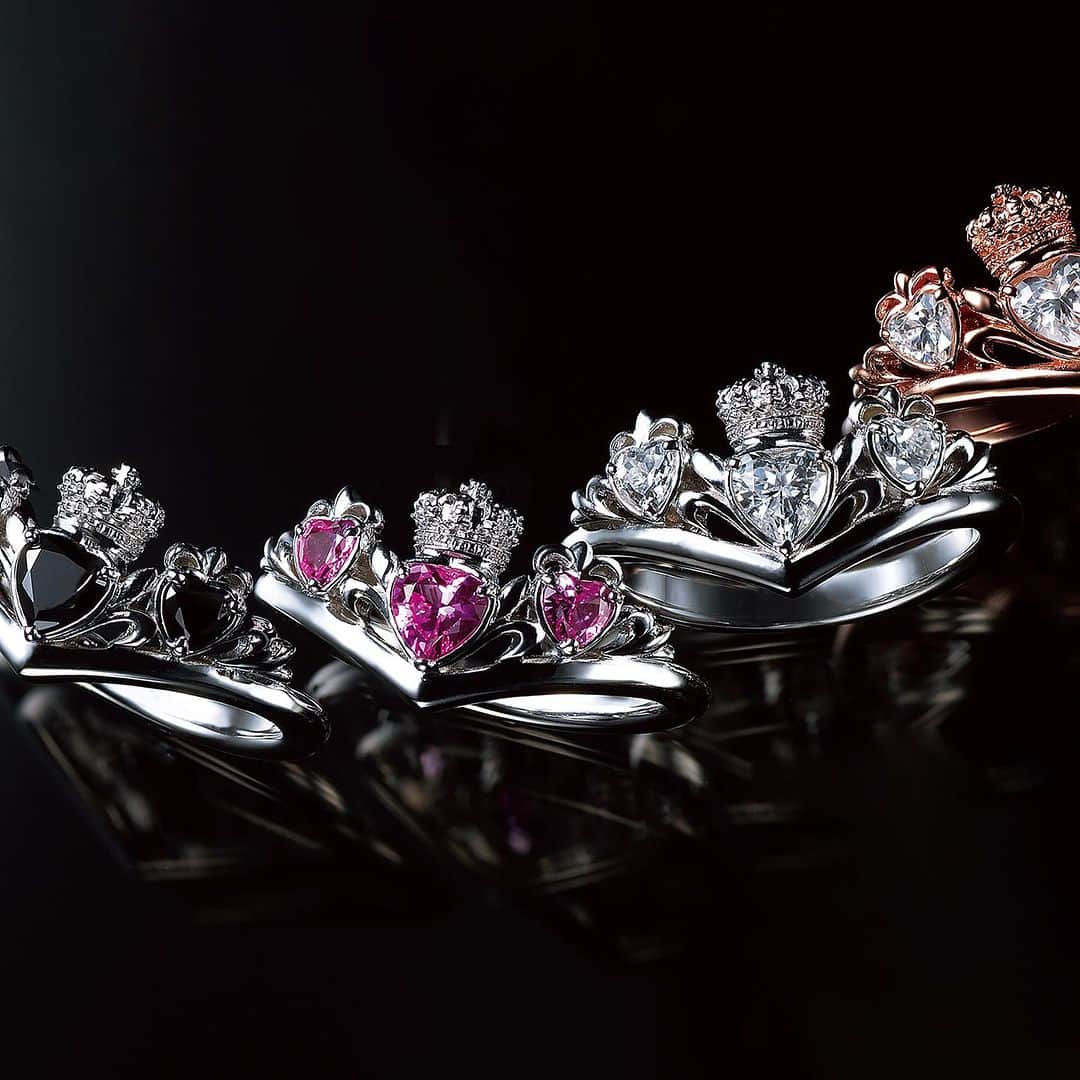 ジャスティンデイビスのインスタグラム：「PRINCESS HEART Rings  #justindavis #ジャスティンデイビス #SRJ434」