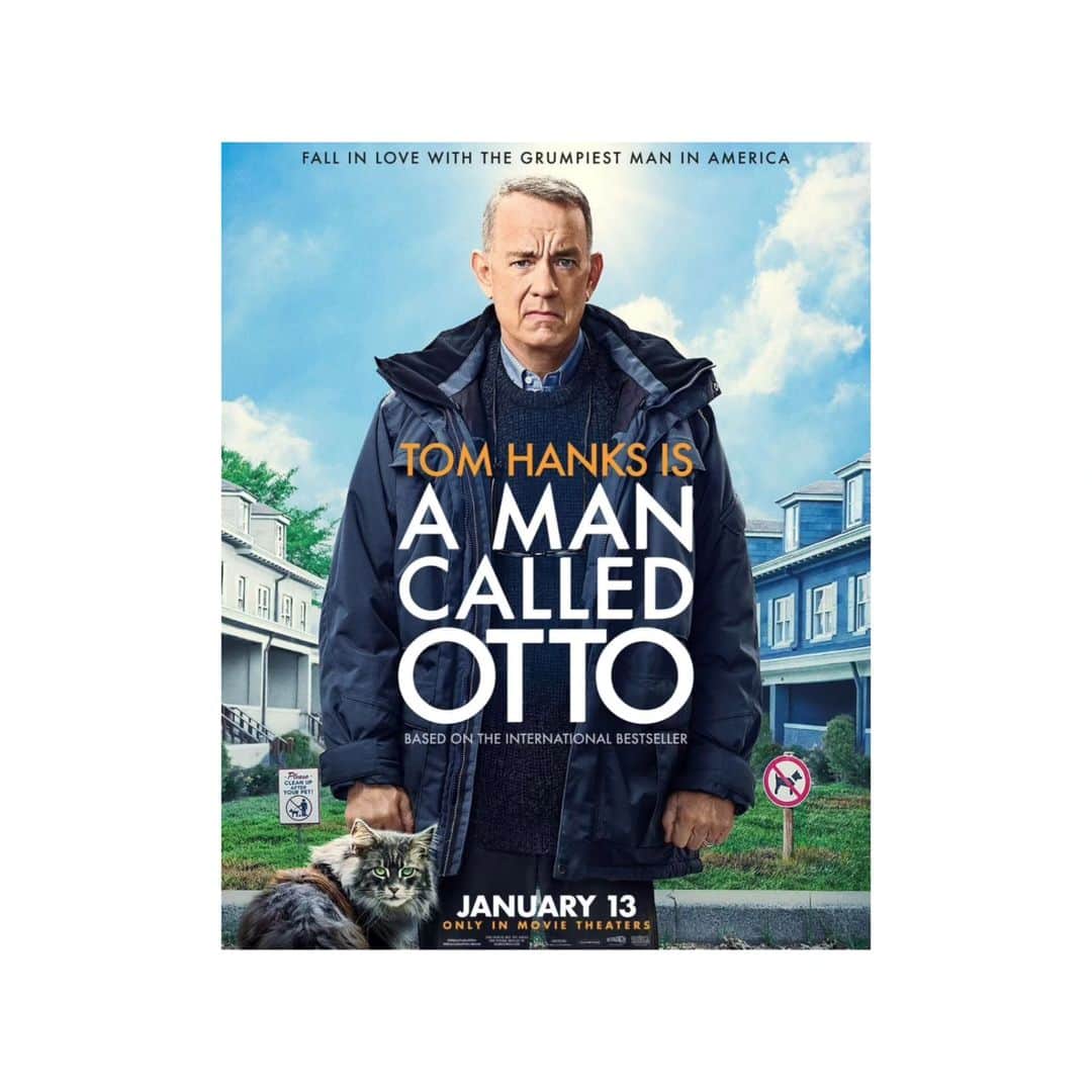 柚木渚のインスタグラム：「オリジナルは観てないんだけど、軽い気持ちでさらっと観たらじわじわときてしまった、、⁡ ⁡今日の天気のせいかもしれない、、⁡ ⁡⁡ ⁡#オットーという男 #amancalledotto  #映画鑑賞記録」