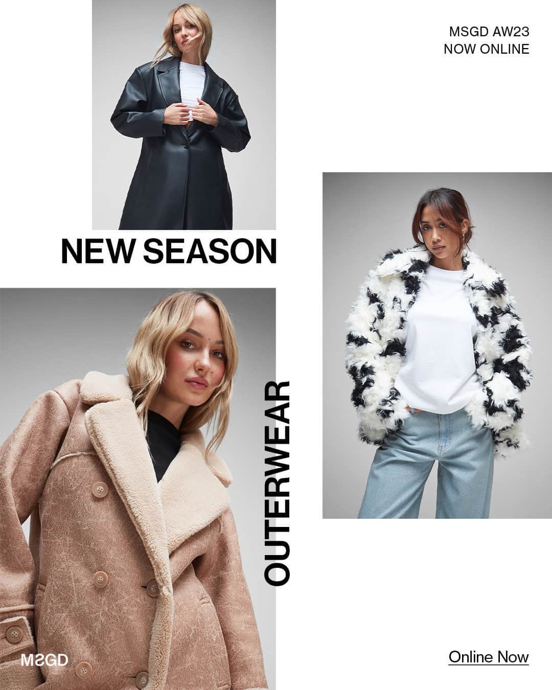 MISSGUIDEDのインスタグラム：「Just Dropped 🔥 Shop new season outerwear through the bio link now #missguided」