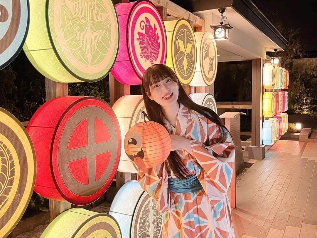 彩永あいりさんのインスタグラム写真 - (彩永あいりInstagram)「. 好きな浴衣えらべたから 珍しくオレンジにしてみた🍊」10月15日 16時56分 - airi_sayanaga_official