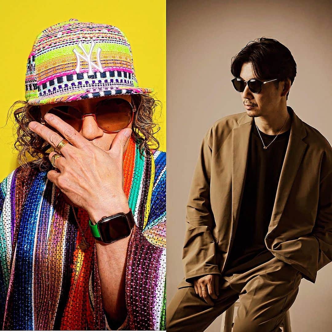 m.c.A・Tのインスタグラム：「明日16日(月)21時くらいから TSUYOSHIとインスタライブの配信あり〼！ どうぞ見に来てくださいね！」