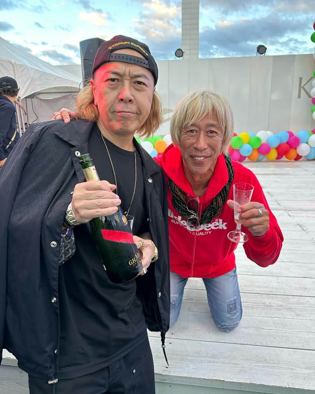 のインスタグラム：「もう 同窓会レベルです、私でもまだ若輩者ですが。 本当に還暦おめでとう御座います」