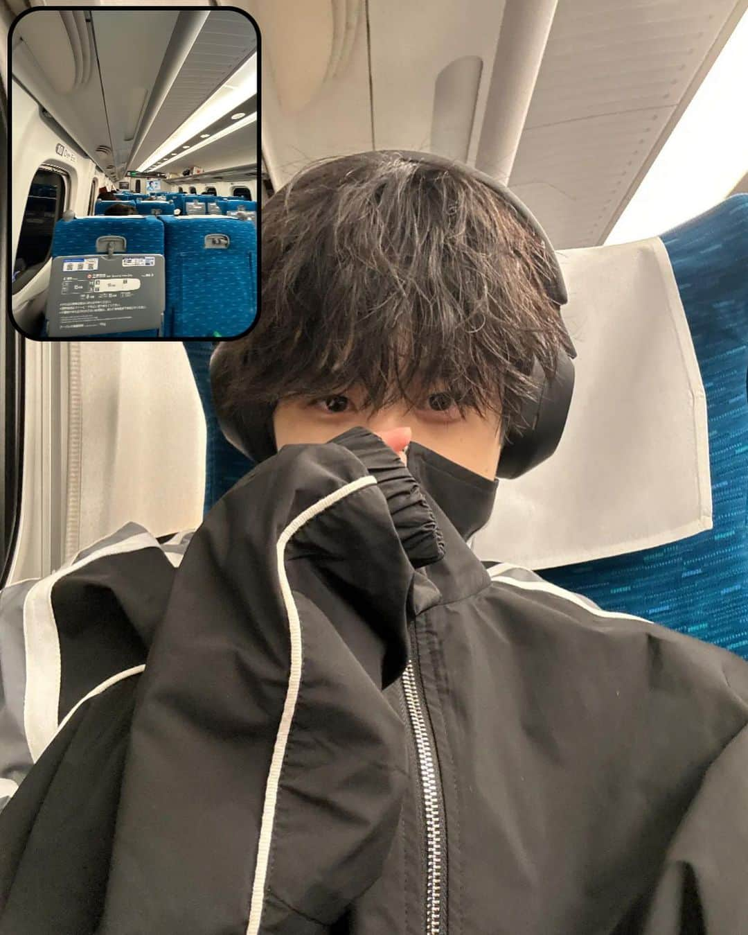 堀内結流のインスタグラム：「_ Osaka 🚄💨」