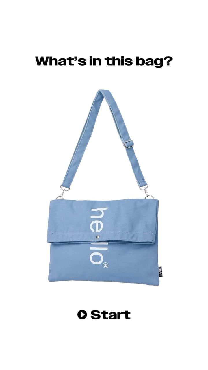 anello®OFFICIALのインスタグラム：「【What's in this bag?】-HELLO 3WAY SHOULDERBAG-  HELLOショルダーバッグ”が待望の復活！ 口折れショルダー、A4サイズの縦型ショルダー、クラッチバッグの3WAY仕様。  #anello #anello_bag #whatsinthisbag #whatsinmybag #bag #backpack #shoulderbag #daypack #totobag #reels  #アネロ #リュック #口金リュック #かばんの中身 #ボストンバッグ#おすすめ #おすすめにのりたい」