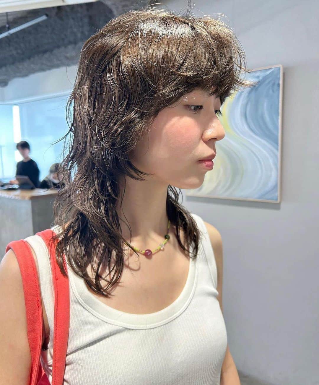 のインスタグラム：「many layer . hair / @zak2_nanuk  . #guestnanuk」