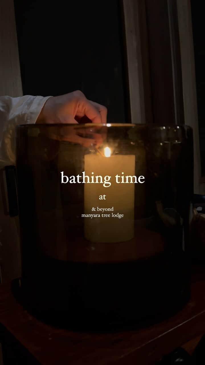 黒石奈央子のインスタグラム：「タンザニアでのお風呂  #bathingtime」