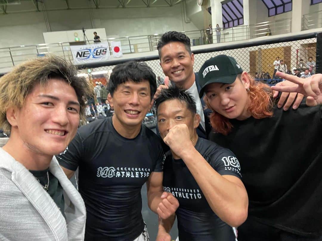 井上直樹のインスタグラム：「NEXUS横須賀大会お疲れ様でした！   #株式会社maruko  #ガレージクローバー  #brospai  #焼き肉ジンギスカンなまら  #resurgence株式会社  #横須賀  #mma  #nexus」