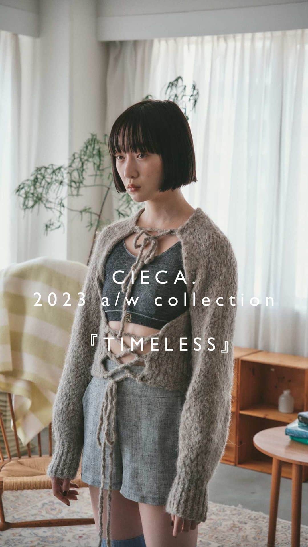 野口和弘のインスタグラム：「. CIECA. 2023 autumn/winter collection ⁡ 『TIMELESS』 ⁡ ⁡ hair  @cieca.noguchi  ⁡ make  @cieca.omc ⁡ camera/direction  @cieca.nomoto  ⁡ support @cieca.hair  ⁡ ⁡ #CIECA. #2023 #autumn #winter #collection #timeless」