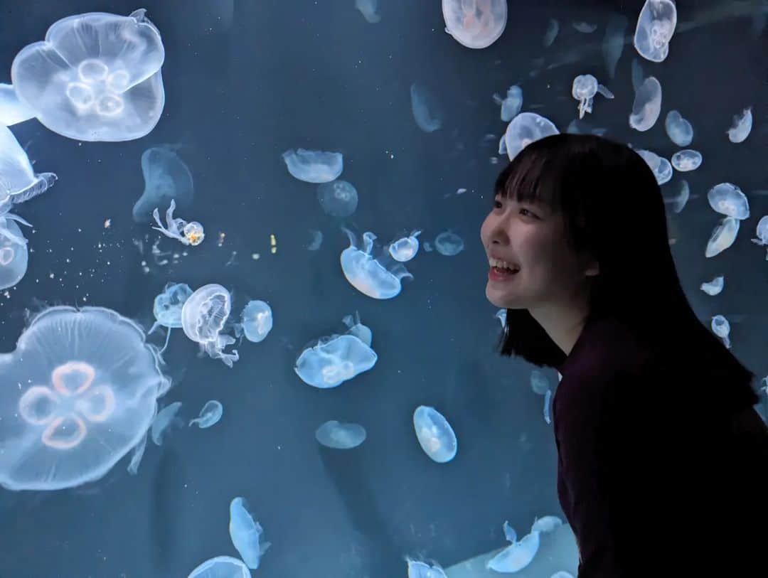 山下森羅さんのインスタグラム写真 - (山下森羅Instagram)「水族館～🐬⁡」10月15日 20時10分 - shiira_yamashita0922