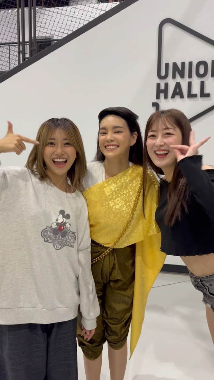 大久保美織のインスタグラム：「ลำจวนอัพสกิลใหม่มาแล้วเจ้าค่ะ   #CherprangBNK48 #BNK48」