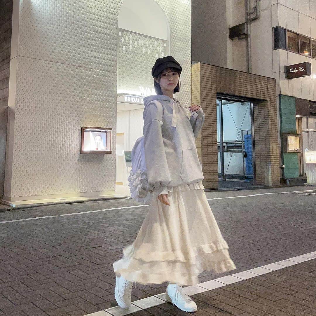 尾木波菜さんのインスタグラム写真 - (尾木波菜Instagram)「ぱーかーの季節！」10月15日 20時55分 - ogi_hana__