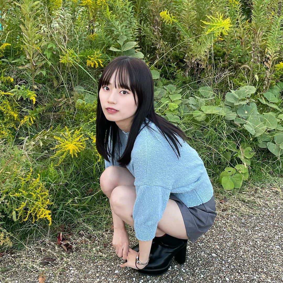 有働優菜のインスタグラム：「寒暖差で体調崩さないよう気をつけよう🍂」