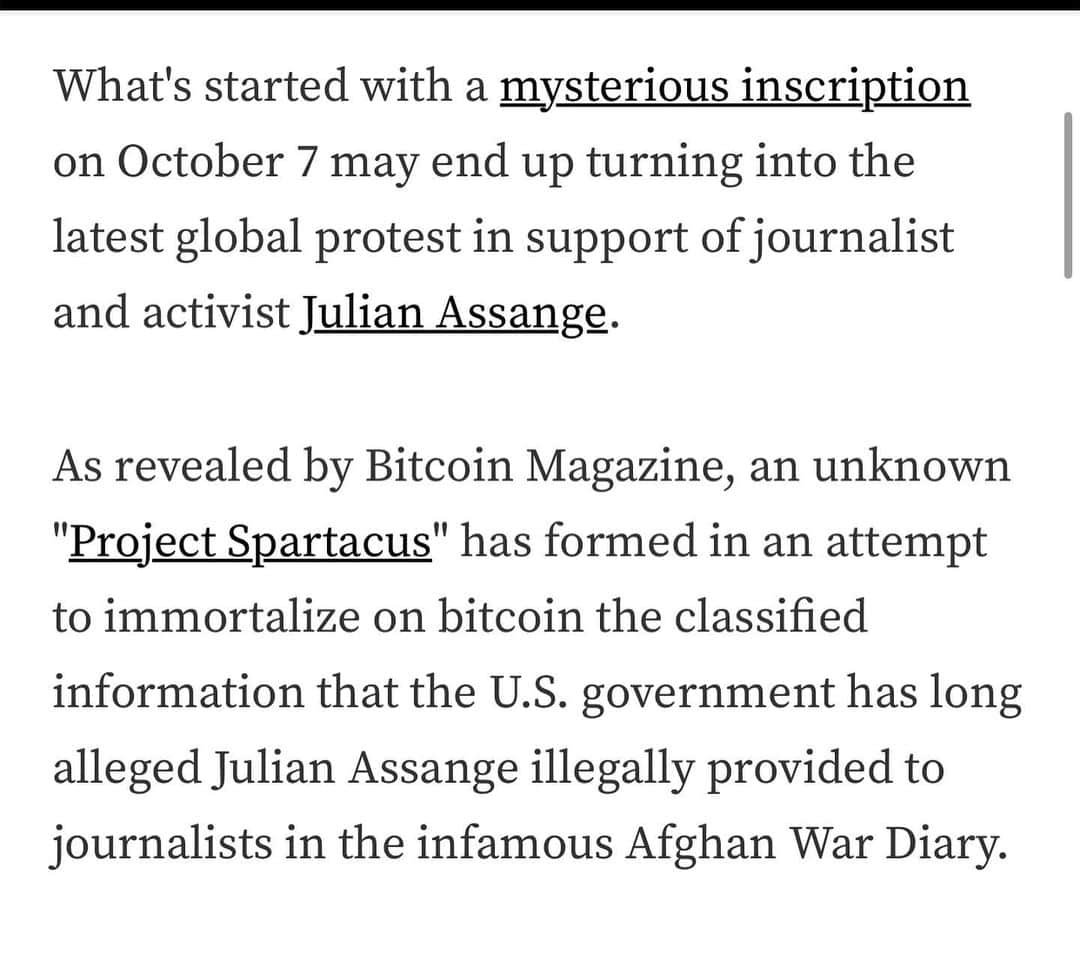 WikiLeaksさんのインスタグラム写真 - (WikiLeaksInstagram)「@bitcoinmagazine」10月15日 21時05分 - wikileaks