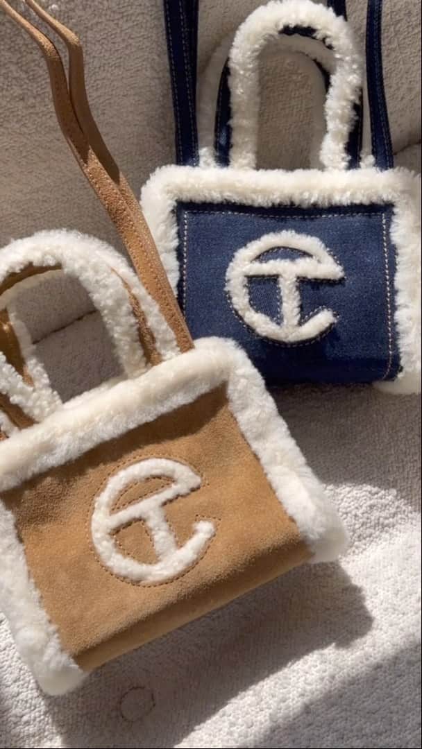 アグのインスタグラム：「It’s UGGbelieveable, there are still a few UGG X Telfar pieces on UGG.com and in UGG stores in Denim and Chestnut colorways.  #UGG #Telfar #UggxTelfar」