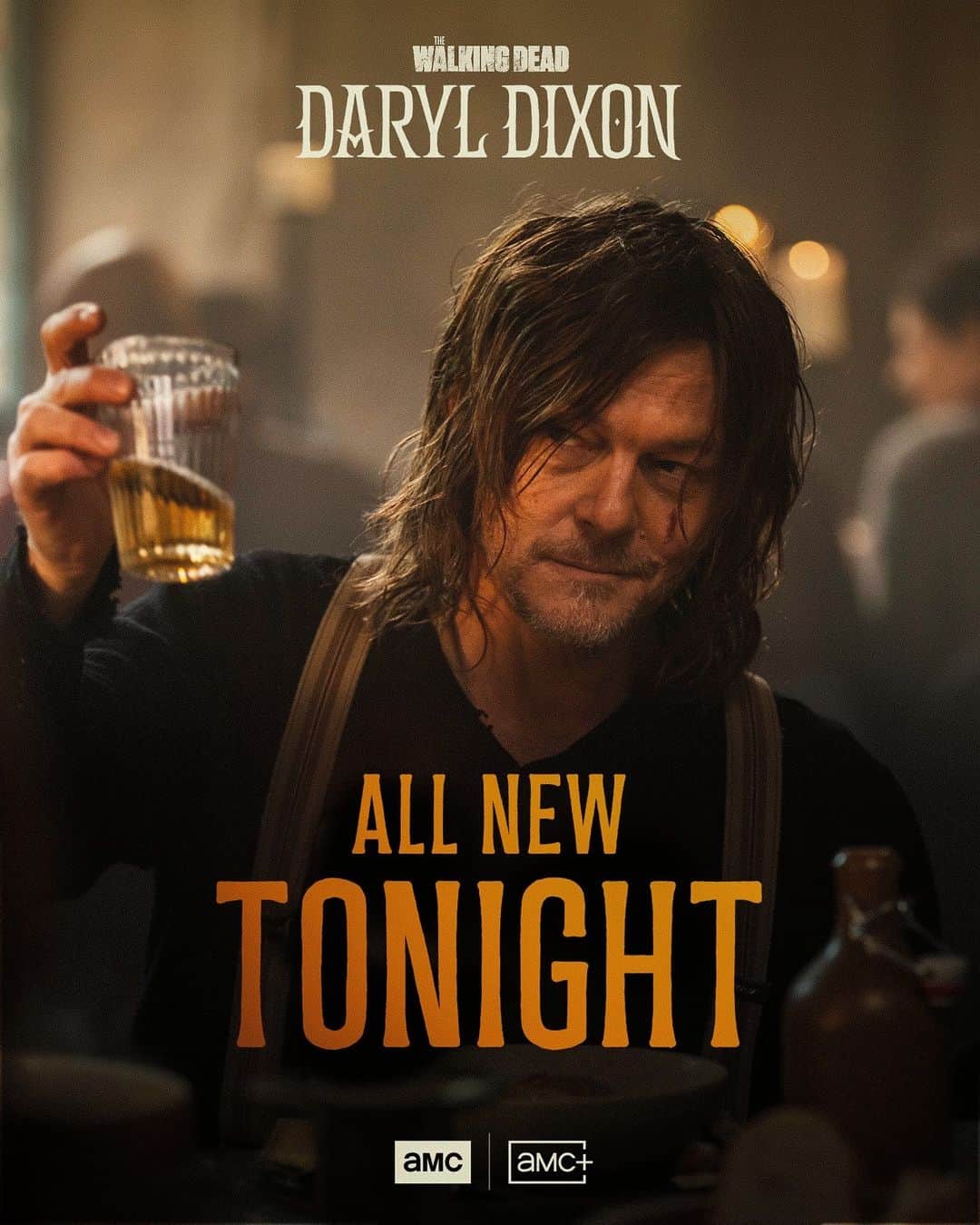 The Walking Deadさんのインスタグラム写真 - (The Walking DeadInstagram)「Cheers!  It's the season finale of #DarylDixon tonight at 9/8c on AMC or stream it now with AMC+.」10月15日 23時00分 - amcthewalkingdead