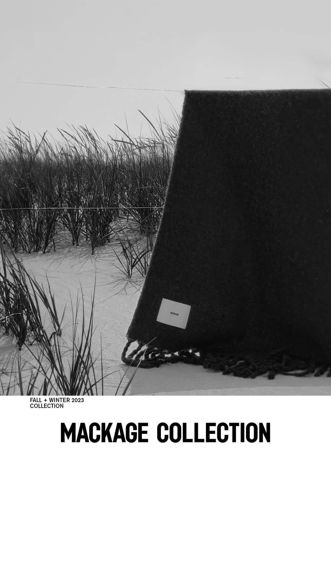 マッカージュのインスタグラム：「MACKAGE COLLECTION   Timeless sophistication with an element of drama.   More on MACKAGE.COM   #MACKAGE #MONDEMACKAGE」