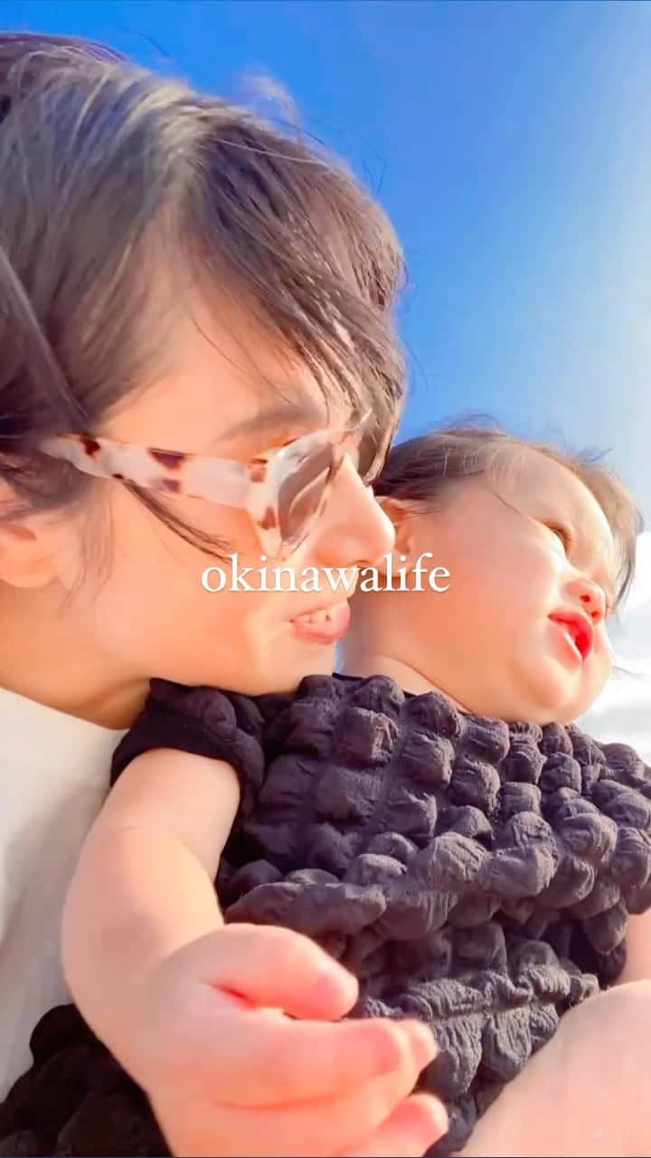 知念美加子のインスタグラム：「My life in Okinawa🌺  #沖縄最高  ただそれだけ😌笑  #okinawalife」