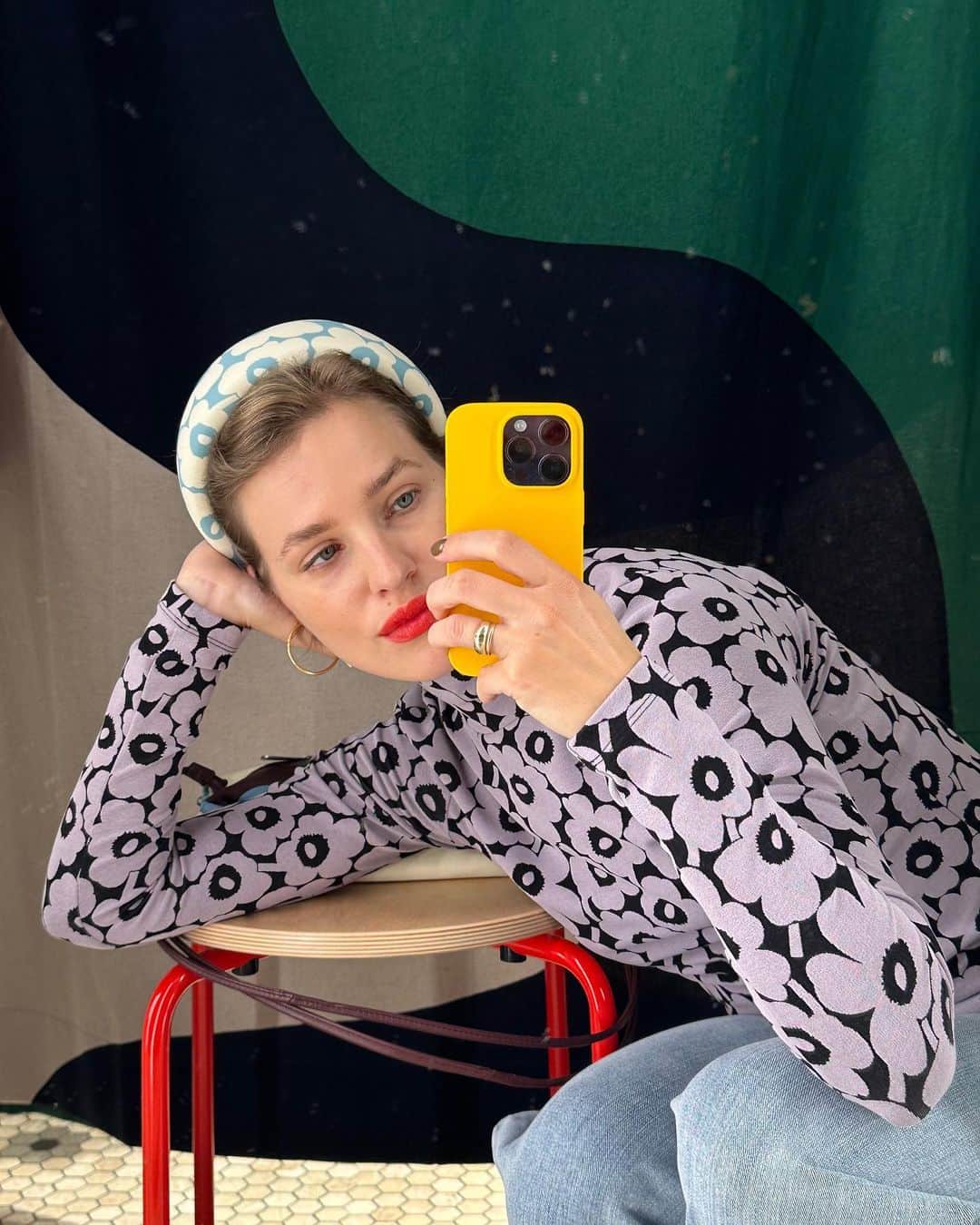 マリメッコのインスタグラム：「With crisper weather at our doorstep, embrace the opportunity to play with more garments. This season, we’re loving your print and texture combinations. So creative! Swipe through these outfits to get the ideas flowing.  For more inspiration, explore our Fall/Winter ‘23 collection at marimekko.com. Link in bio. #marimekko」
