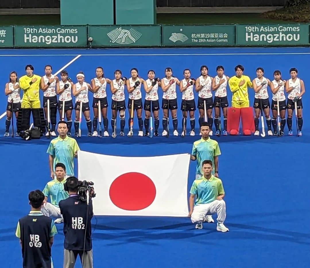 尾本桜子さんのインスタグラム写真 - (尾本桜子Instagram)「. . ご報告遅くなりましたが、アジア大会参加させて頂きました。 . . もっとチームの力になれるよう頑張ります。 大会関係者の方々、応援してくださった方、心の支えになりました。  ありがとうございました。 #asiangames #hockey」10月15日 23時30分 - omoto_sakurako